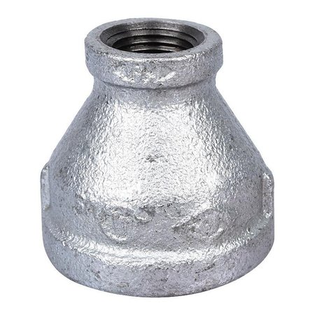 PROSOURCE Exclusively Orgill Reducing Pipe Coupling, 114 x 12 in, Threaded, Malleable Steel PPG240-32X15